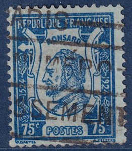 France - 1924 - Scott #219 - used - Ronsard Poet