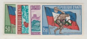 Haiti Scott #451,C148-C149-C150 Stamp - Mint NH Set