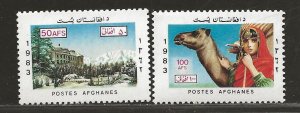 AFGHANISTAN SC# 1036A-36B   FVF/MNH