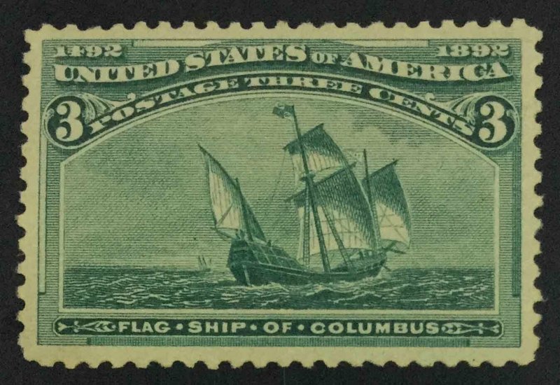 MOMEN: US STAMPS #232 MINT OG NH VF/XF LOT #73414