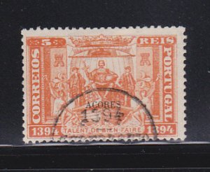 Azores 65 U Overprint