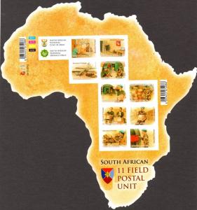 South Africa - 2012 WPD Field Postal Unit Sheet MNH**