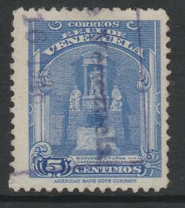 Venezuela 1947-48 5c used South America A4P53F36