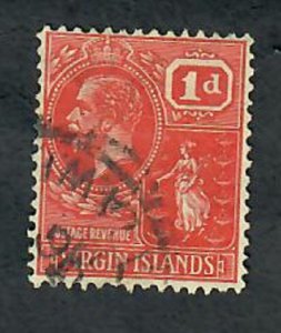 British Virgin Islands #54 used single