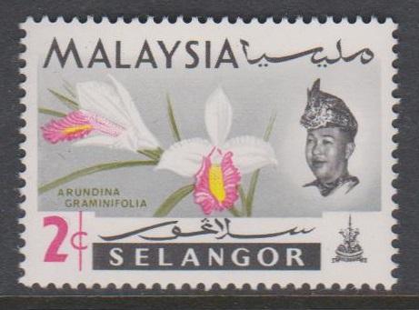 Malaysia Selangor Sc#122 MNH