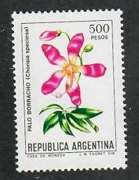 Argentina; Scott 1347; 1982;  Unused; NH; Flowers