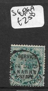 INDIA NABHA (P3009B) QV 1/2A  SG06A   VFU