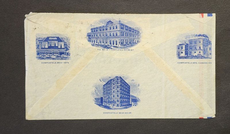 Havana Cuba Air Mail cover to Germany 1935