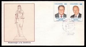 Colombia 1048 - 1049 FDC