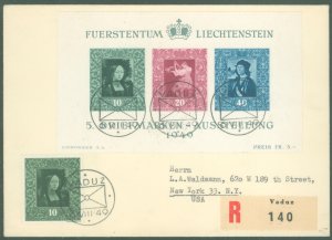 Liechtenstein 238 fdc