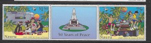 NAURU SG442a 1995 30 YEARS OF PEACE MNH