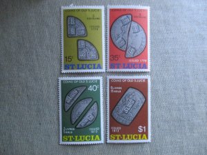 St.Lucia, Scott# 355-358, MNH
