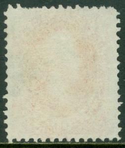 EDW1949SELL : USA 1875 Scott #166 Used with scarce Stitch wmk at top PSAG Cert.