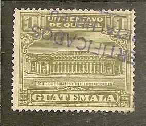 Guatemala         Scott  RA2      Post Office      Used