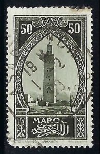 French Morocco 105 VFU Z5100-5