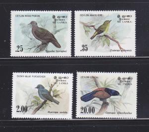 Sri Lanka 691-694 Set MNH Birds (B)
