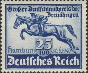 Germany, #B172 MH From 1940    pencil marks on back