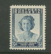 Southern Rhodesia SG 66 MUH