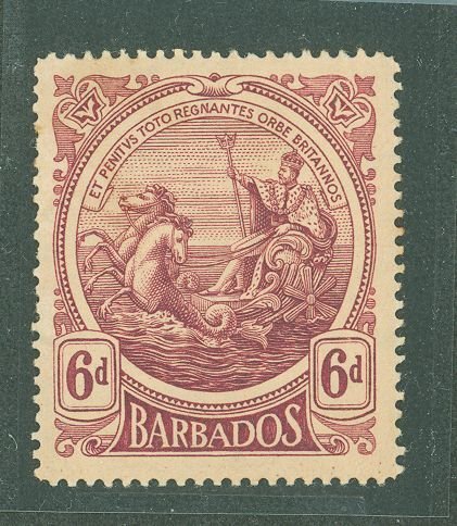 Barbados #135 Unused Single