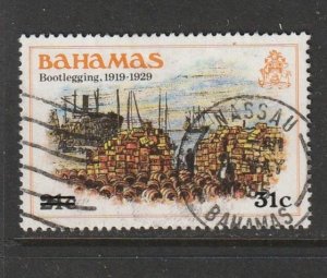 1983 Bahamas - Sc 533 - used VF - 1 single - Bootlegging