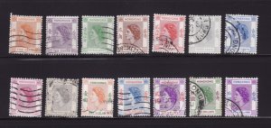 Hong Kong 185-198 Set U Queen Elizabeth II