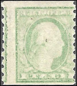 412 Mint,OG,NH... SCV $55.00... Ghost Image on the back