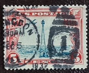 US Scott # C11; 5c Airmail from 1928; used; FVF centering