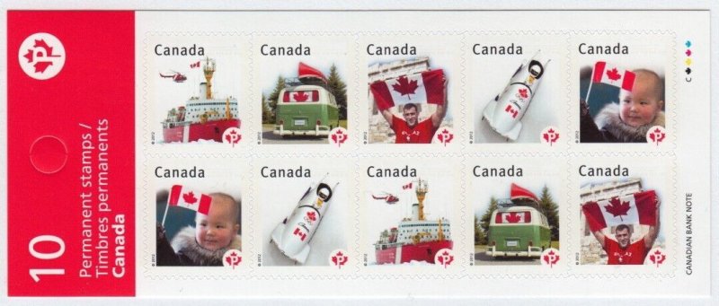 ERROR ec482 INCORRECT Spelling = LEUDERS = BK of 10 Canada 2012 #2503a [BK474]