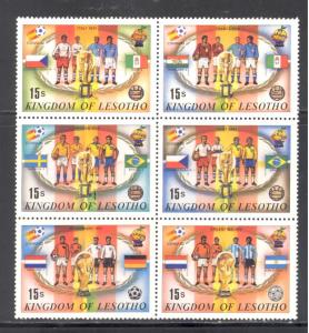 Lesotho Sc # 363 (b, c, f, g, j, k)  mint never hinged (DT)