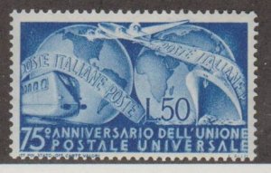 Italy Scott #514 Stamp - Mint Single