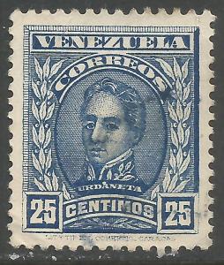 VENEZUELA 255B VFU URDANETA 198C-5