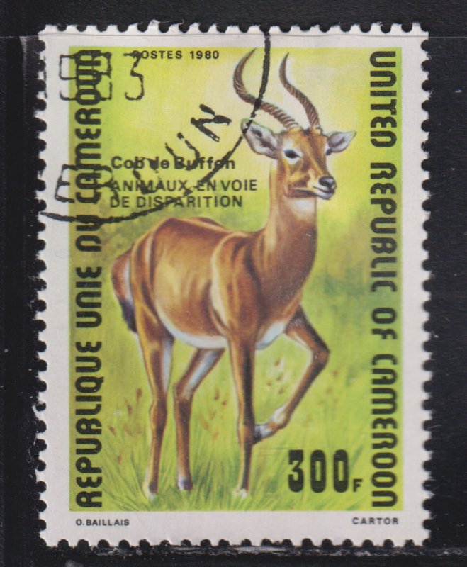 Cameroun 679 Buffon's Antelope 1980
