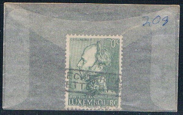 Luxembourg 208 Used William II 1939 (L0275)