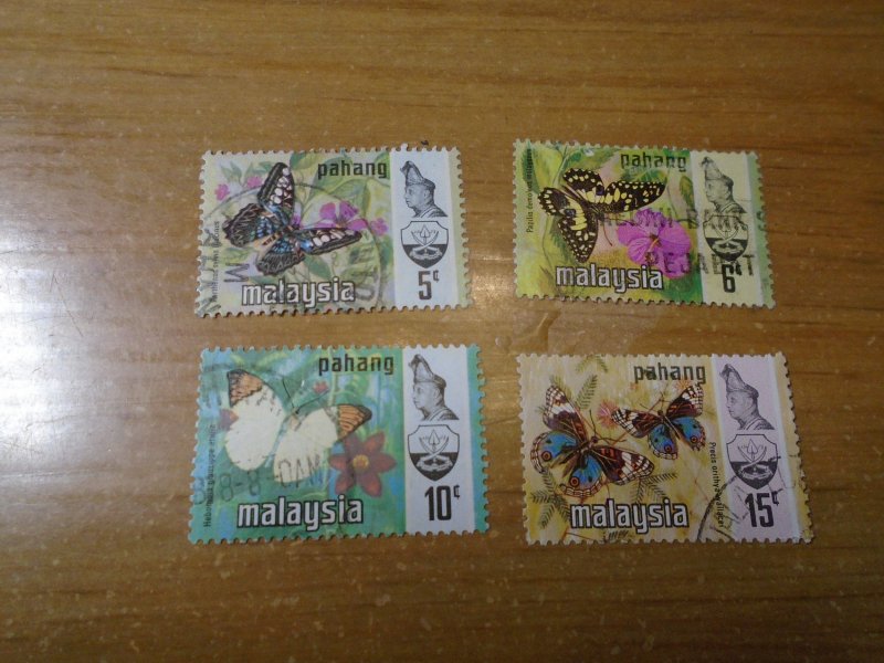 Malaysia  Pahang  #  92-95  used