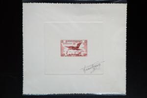 Cambodia Mint Deluxe Stamp Proof Sheet Signed by Designer