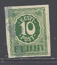 Estonia Sc # 30 used (BBC)