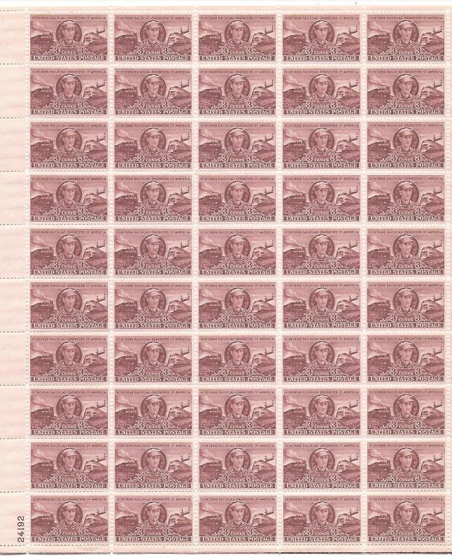 United States Sc # 993 mint never hinged full sheet (JE)