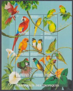 2000 Congo Kinshasa 1512-1521KL Birds - Parrot 14,00 €