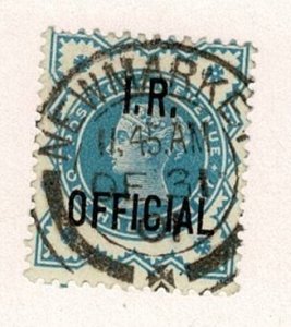 Great Britain #o16 IR Official fine postmark