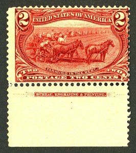 U.S. #286 MINT NG LARGE MARGIN