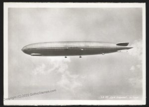 USA 1929 Germany Graf Zeppelin LZ127 Balkanfahrt Bukarest Bordpost RPPC  G107318