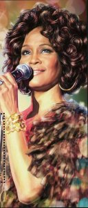 Whitney Houston Stamp Music American Singer Souvenir Sheet MNH #4602 / Bl.736