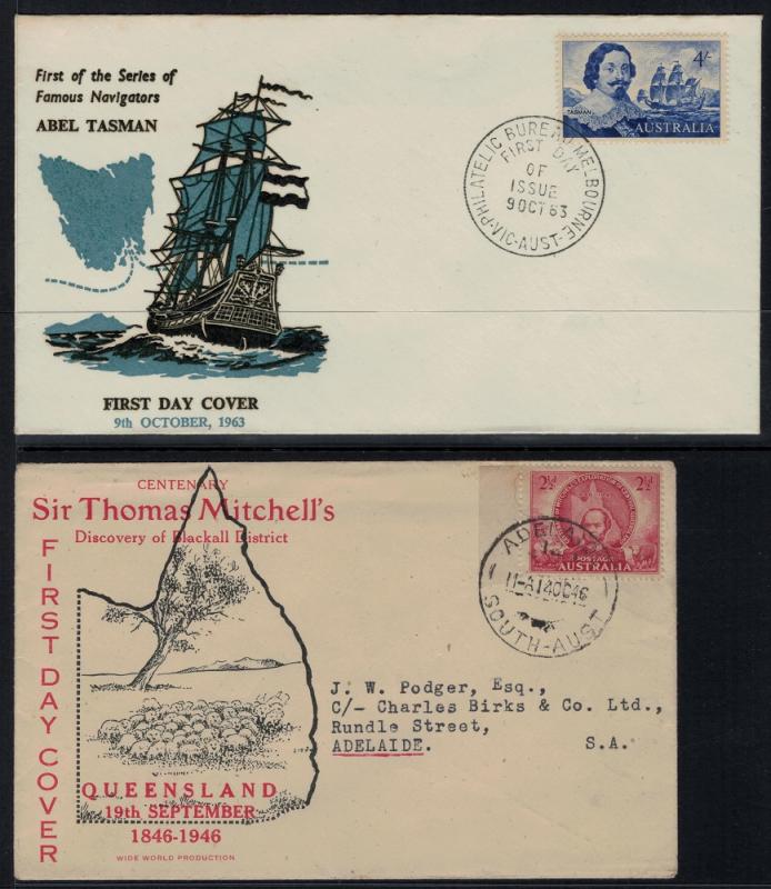 ‬Australia Pre Decimal Selection - Collection ‬(24) FDC