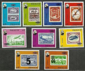 PARAGUAY 1979 VF MNH  Stamps Scott # 1889a-g -1991 CV 13.00$ Sir. R. Hill