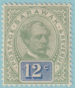 SARAWAK 16  MINT HINGED TONED OG * VERY FINE! - SWS