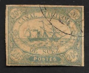 Egypt > Suez Canal Company - U - 20 Cent