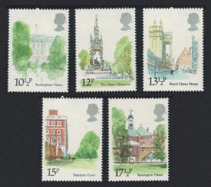 Great Britain London Landmarks 5v 1980 MNH SC#910-914 SG#1120-1124