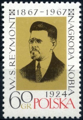 Poland 1967 MNH Stamps Scott 1560 Literature Writer Nobel Prize Reymont