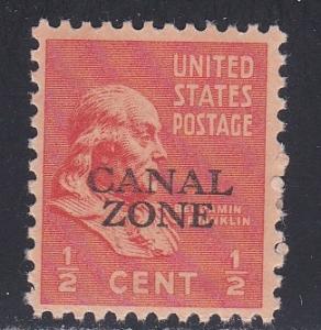 Canal Zone # 118, Overprint, Hinged