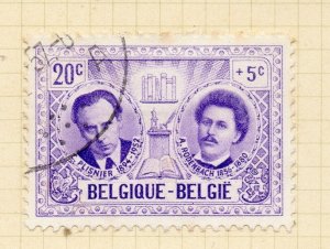 Belgium 1957 Early Early Issue Fine Used 20c. NW-198964